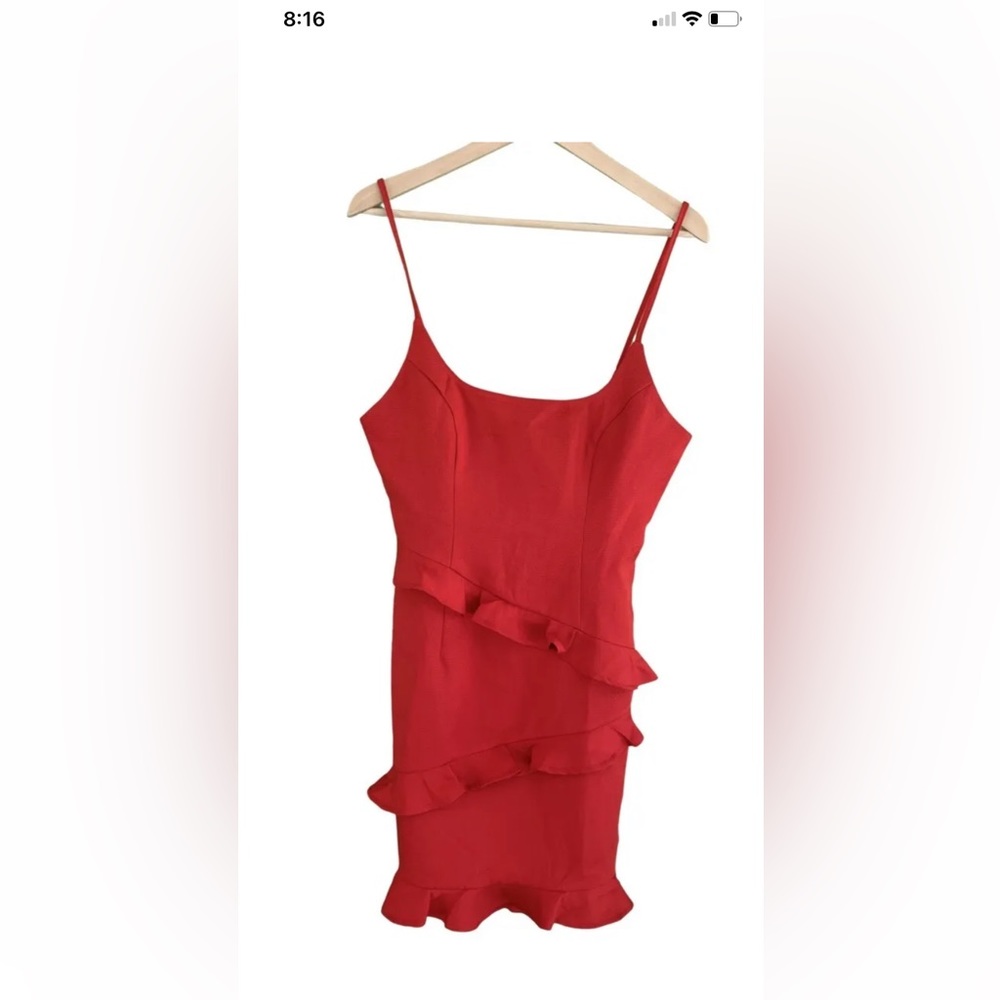 Red Hello Molly homecoming dress. Only worn once- in excellent condition.